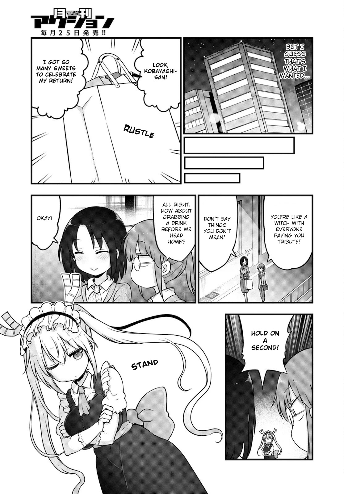 Kobayashi-san Chi no Maid Dragon Chapter 113 page 11 - Chapter 113: Elma and Satiety