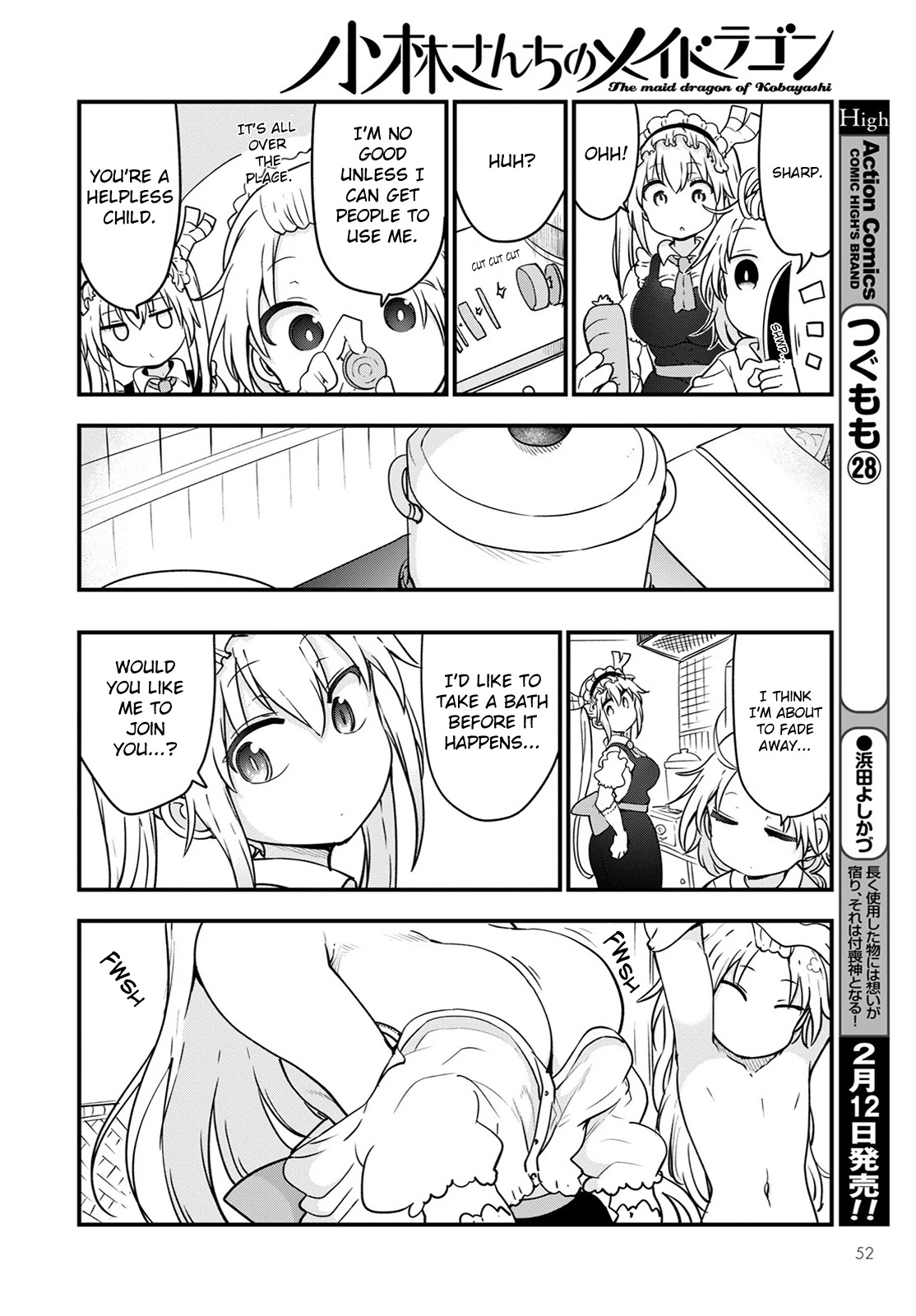 Kobayashi-san Chi no Maid Dragon Chapter 116 page 12 - Chapter 116: Tooru and the Holy Sword