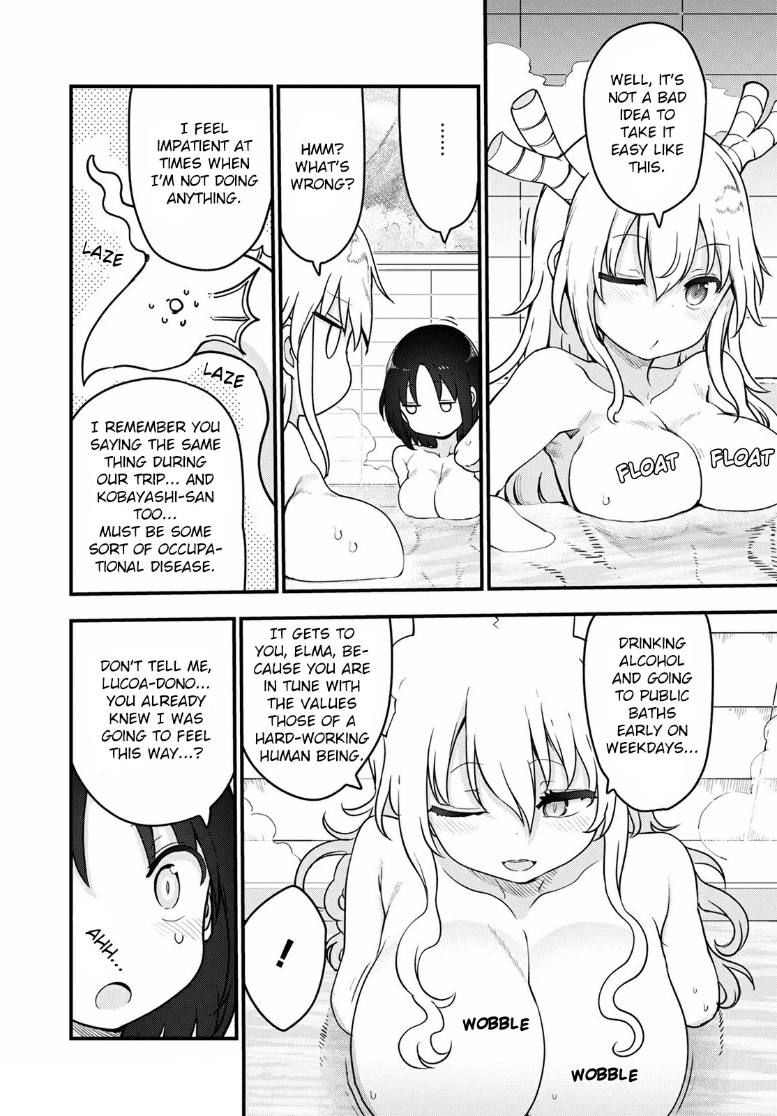 Kobayashi-san Chi no Maid Dragon Chapter 117 page 10 - Chapter 117: Elma and Lucoa's Day