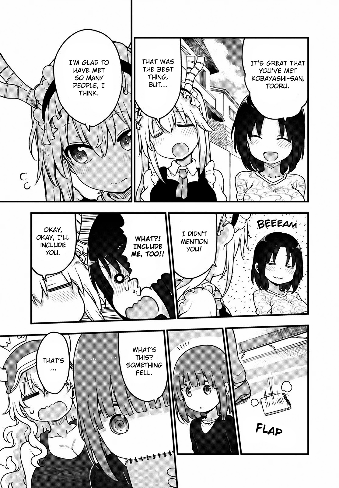 Kobayashi-san Chi no Maid Dragon Chapter 117 page 13 - Chapter 117: Elma and Lucoa's Day
