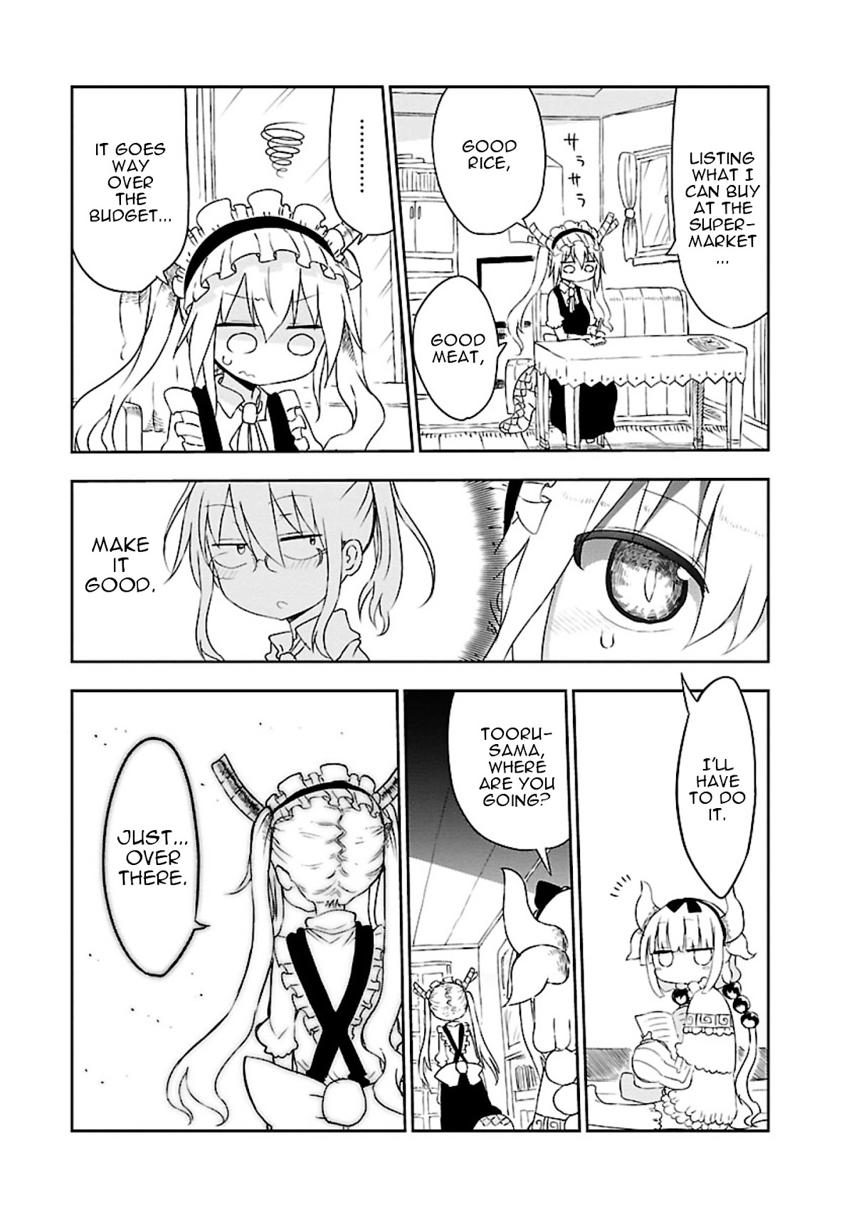 Kobayashi-san Chi no Maid Dragon Chapter 12 page 5 - Chapter 12 : Tooru and Omelette Rice