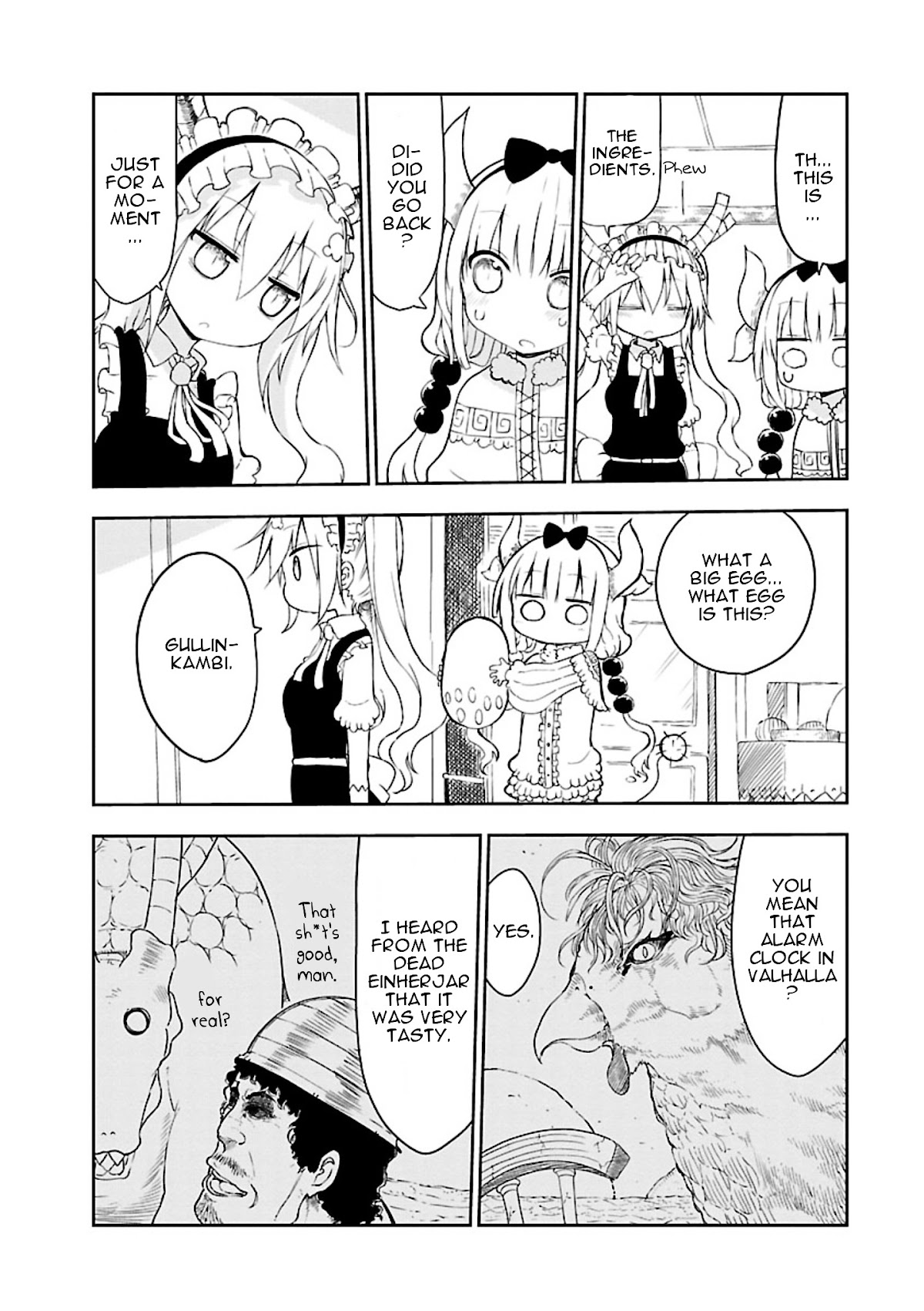 Kobayashi-san Chi no Maid Dragon Chapter 12 page 8 - Chapter 12 : Tooru and Omelette Rice
