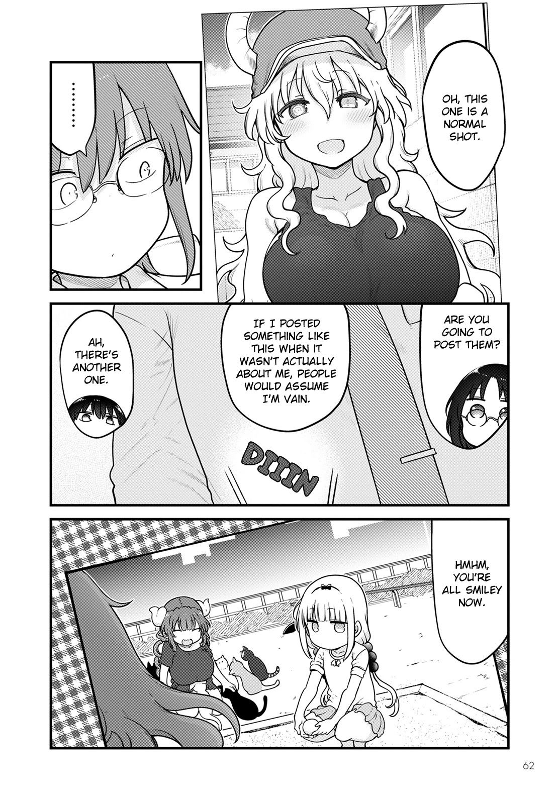 Kobayashi-san Chi no Maid Dragon Chapter 121 page 8 - Chapter 121: Tooru and Photos