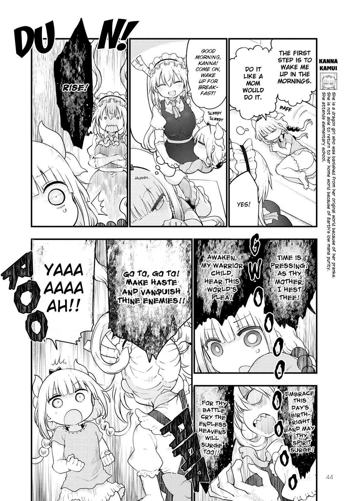 Kobayashi-san Chi no Maid Dragon Chapter 123 page 4 - Chapter 123: Tooru and Mother I
