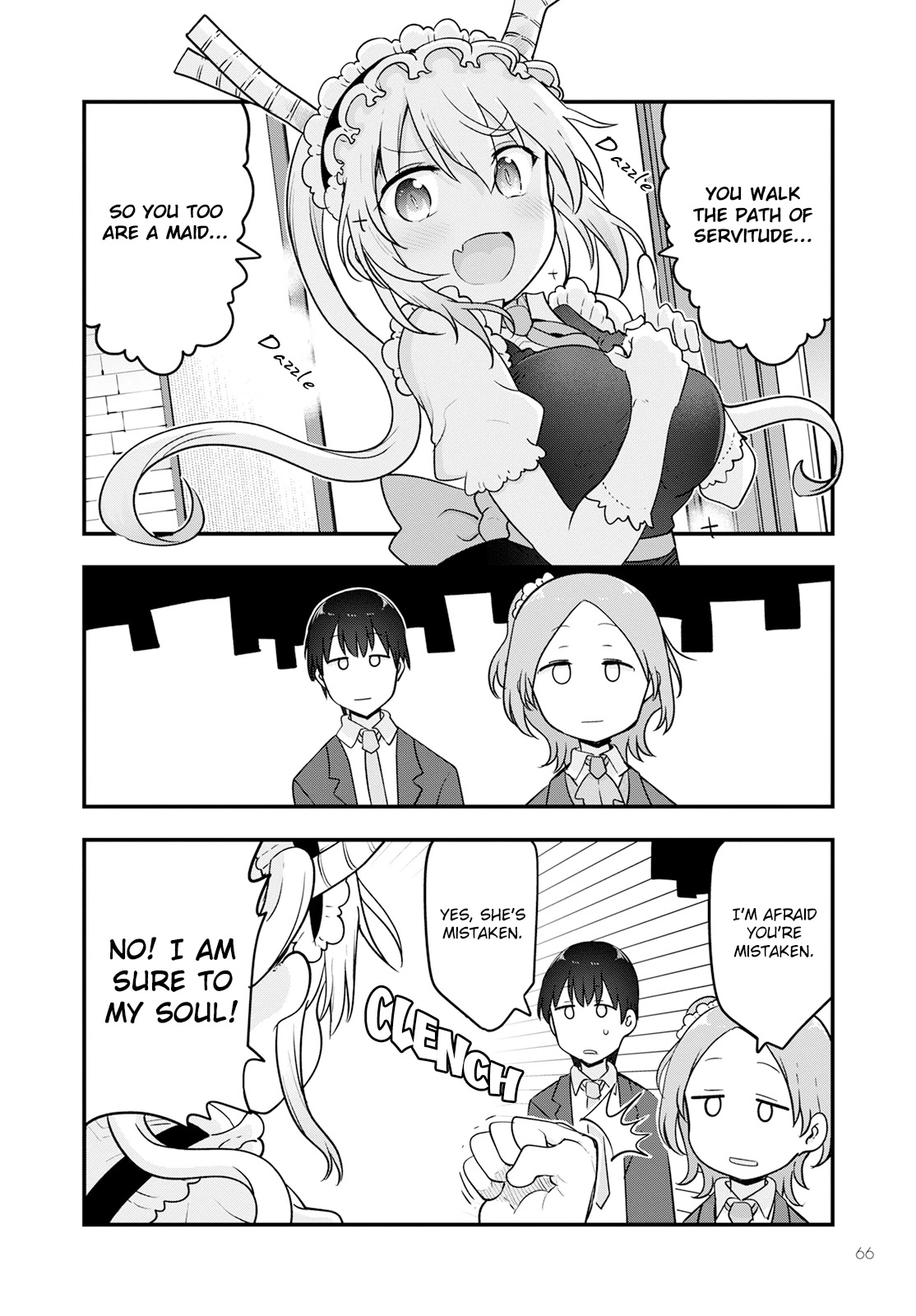 Kobayashi-san Chi no Maid Dragon Chapter 124 page 12 - Chapter 124: Tooru and Tatsuzawa-san