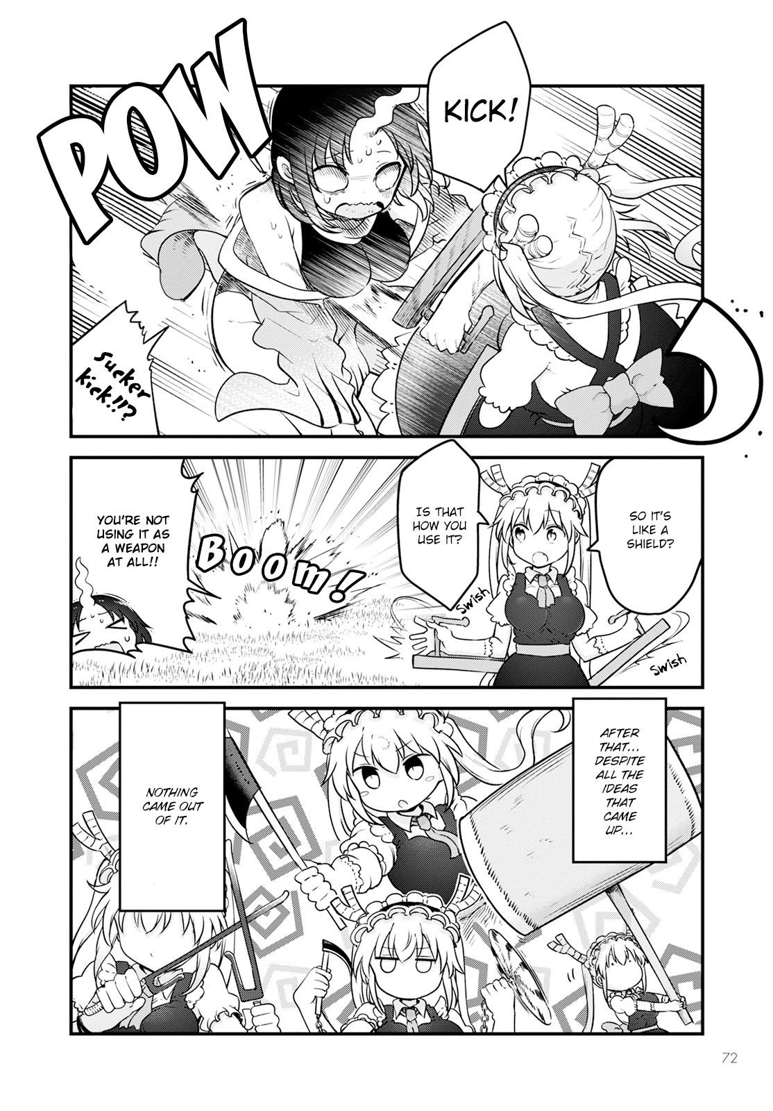 Kobayashi-san Chi no Maid Dragon Chapter 126 page 10 - Chapter 126: Tooru and Weapons