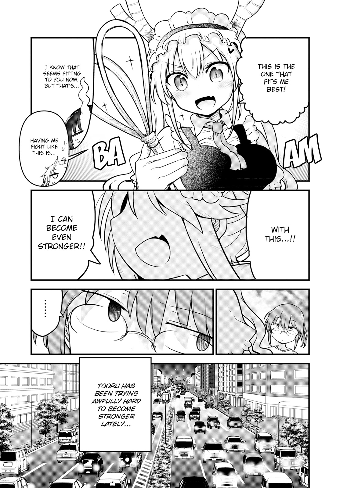 Kobayashi-san Chi no Maid Dragon Chapter 126 page 13 - Chapter 126: Tooru and Weapons