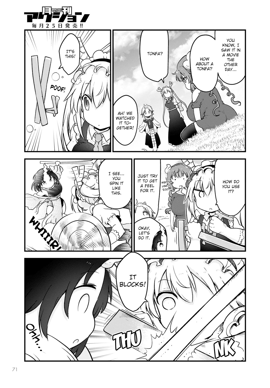 Kobayashi-san Chi no Maid Dragon Chapter 126 page 9 - Chapter 126: Tooru and Weapons