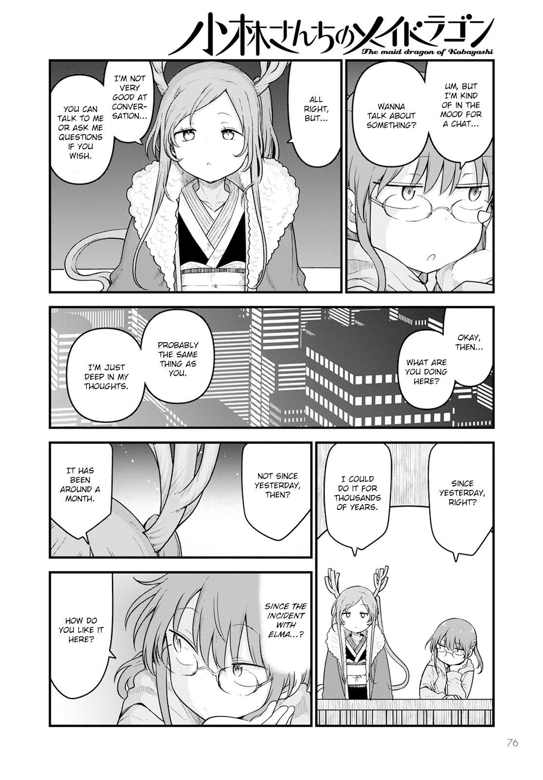Kobayashi-san Chi no Maid Dragon Chapter 127 page 6 - Chapter 127: Kobayashi and the Unknown Dragon