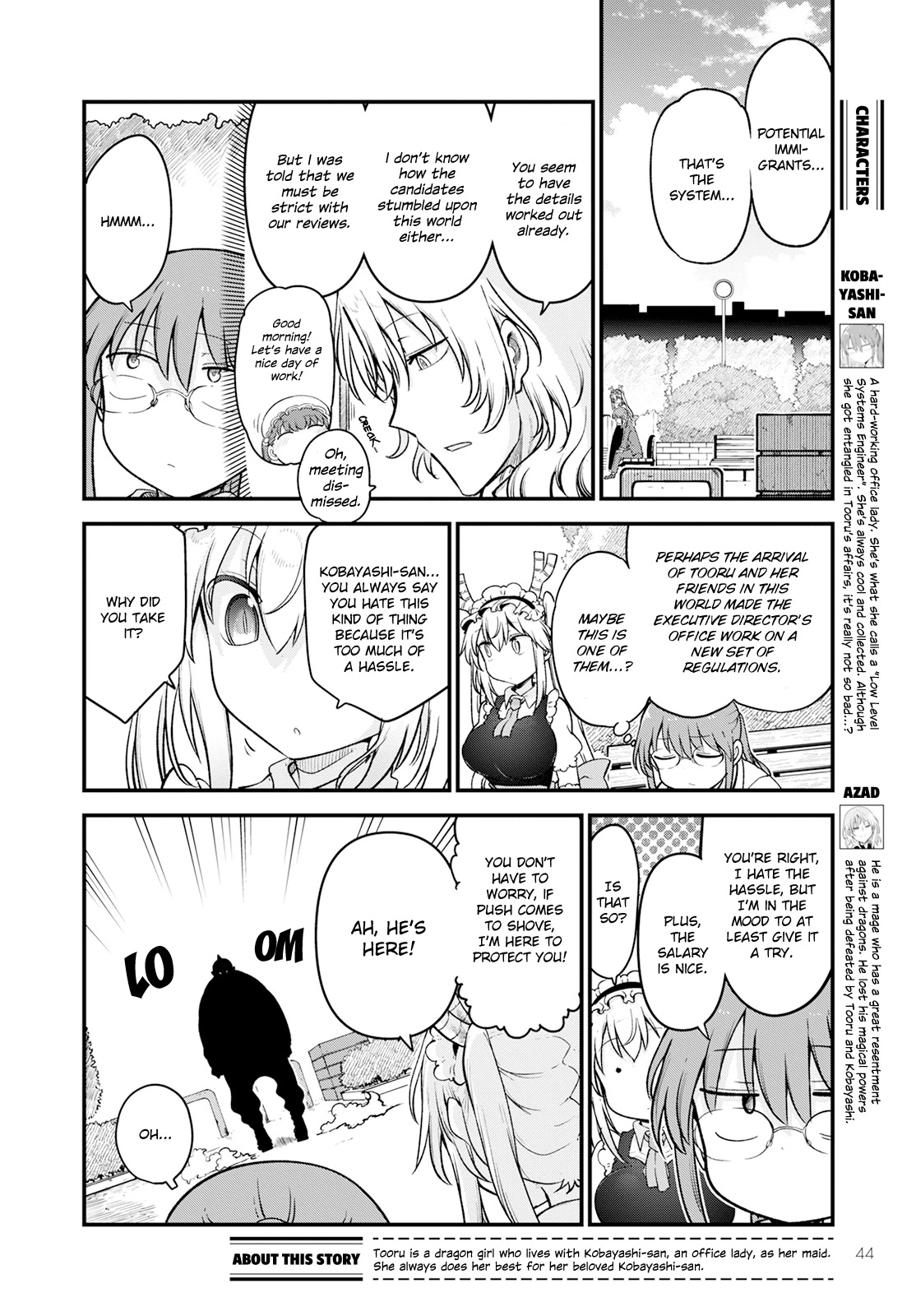 Kobayashi-san Chi no Maid Dragon Chapter 128 page 2 - Chapter 128: Kobayashi and Reviews