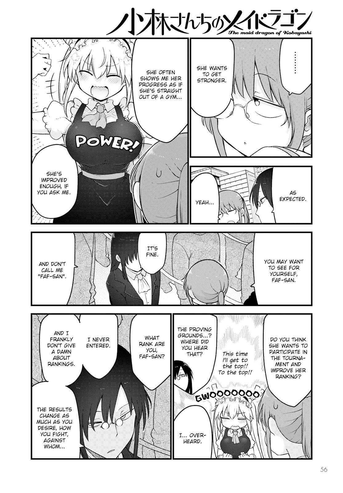 Kobayashi-san Chi no Maid Dragon Chapter 129 page 4 - Chapter 129: Kobayashi and Fafnir