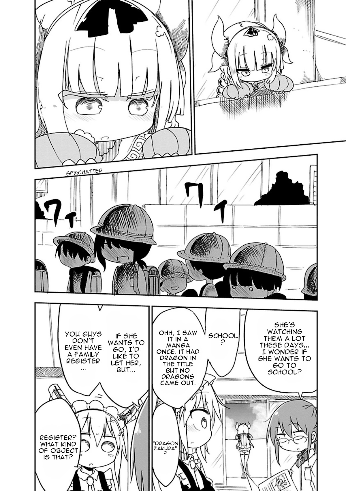 Kobayashi-san Chi no Maid Dragon Chapter 13 page 2 - Chapter 13 : Kanna and School