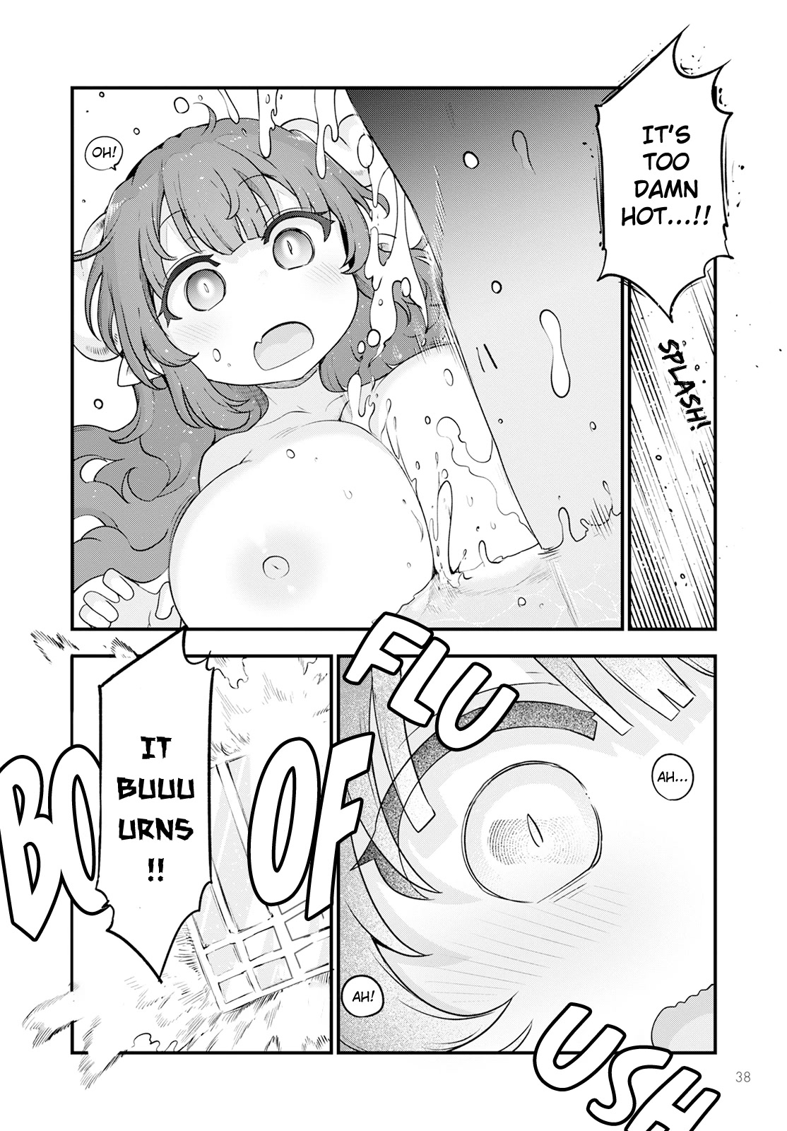 Kobayashi-san Chi no Maid Dragon Chapter 131 page 14 - Chapter 131: Iruru and Sleepover (Second Half)