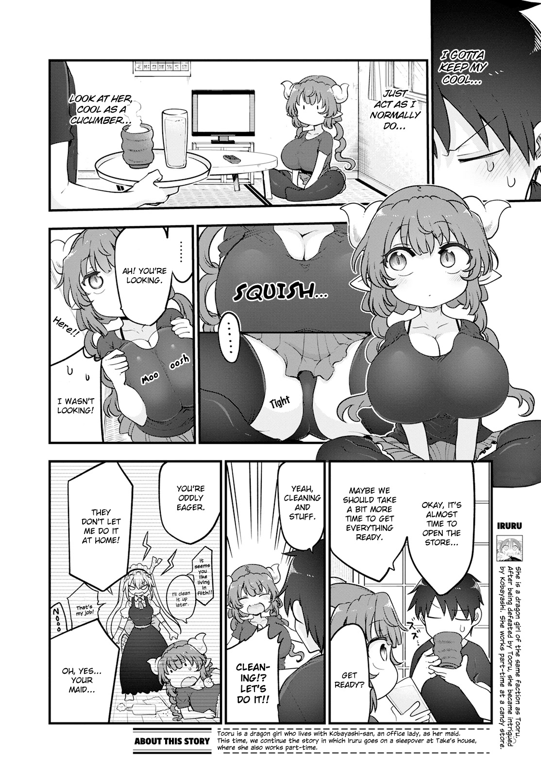 Kobayashi-san Chi no Maid Dragon Chapter 131 page 2 - Chapter 131: Iruru and Sleepover (Second Half)
