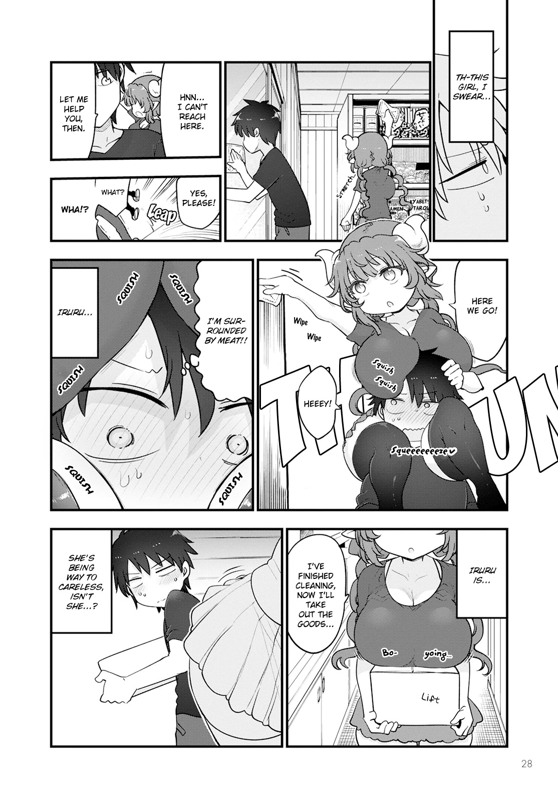 Kobayashi-san Chi no Maid Dragon Chapter 131 page 4 - Chapter 131: Iruru and Sleepover (Second Half)