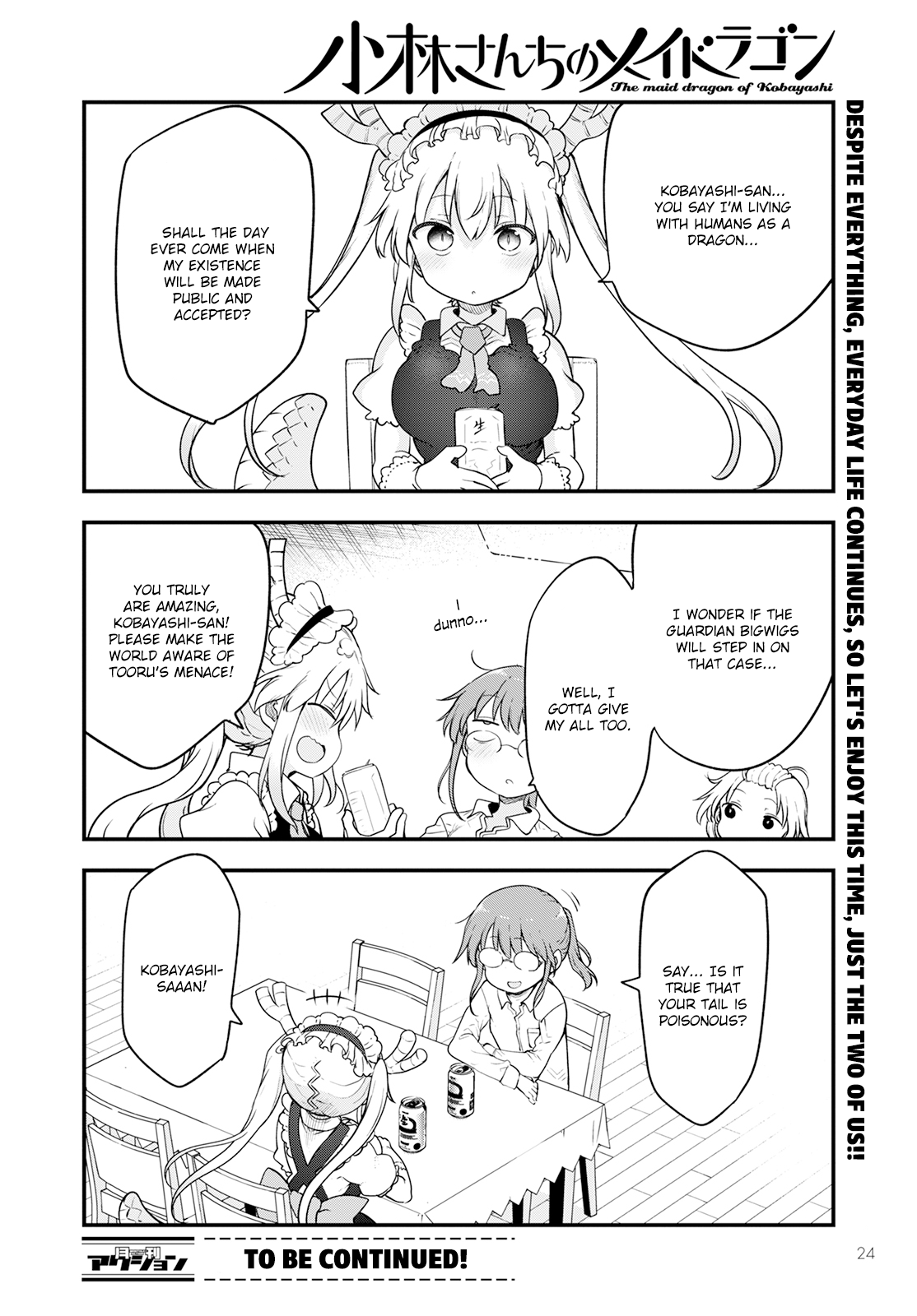 Kobayashi-san Chi no Maid Dragon Chapter 132 page 14 - Chapter 132: Kobayashi and the Usual...