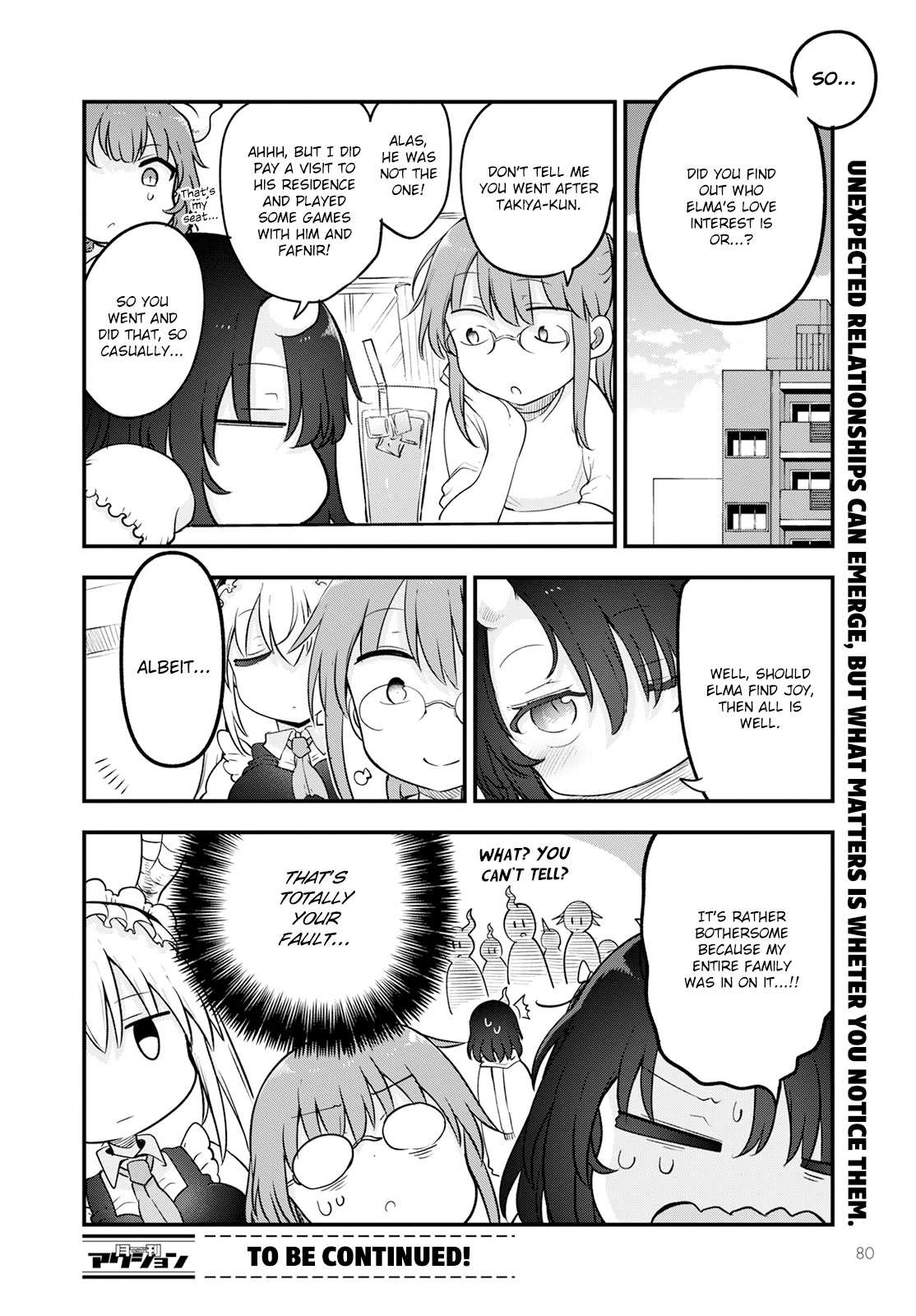 Kobayashi-san Chi no Maid Dragon Chapter 133 page 14 - Chapter 133: Elma and Her Love Interest