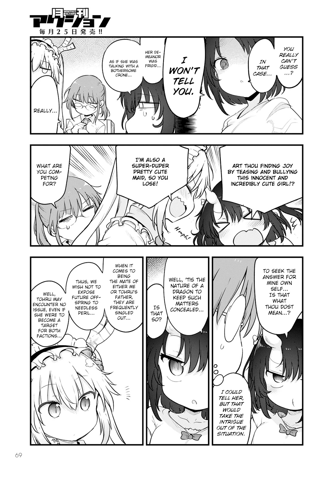 Kobayashi-san Chi no Maid Dragon Chapter 133 page 3 - Chapter 133: Elma and Her Love Interest