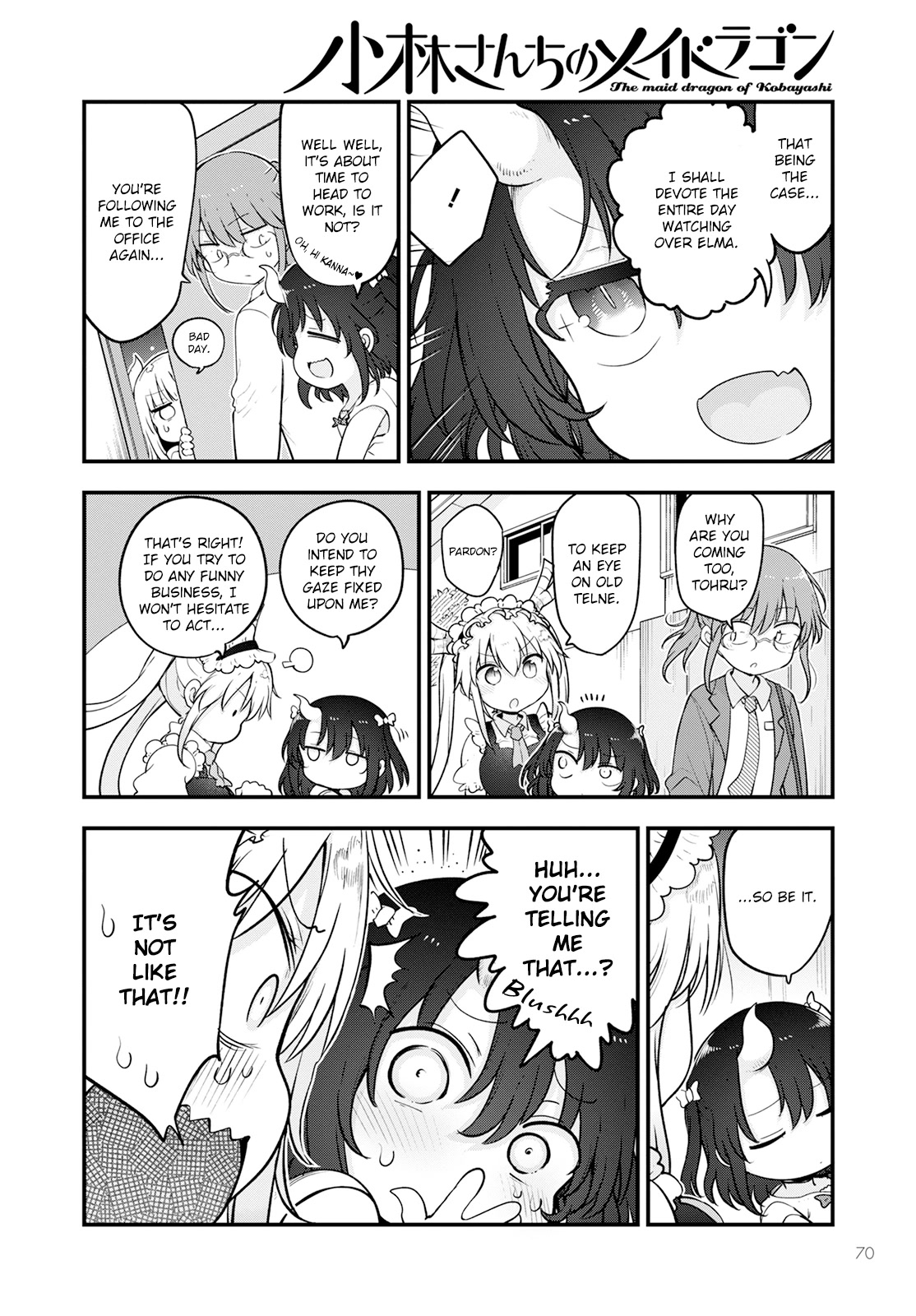 Kobayashi-san Chi no Maid Dragon Chapter 133 page 4 - Chapter 133: Elma and Her Love Interest
