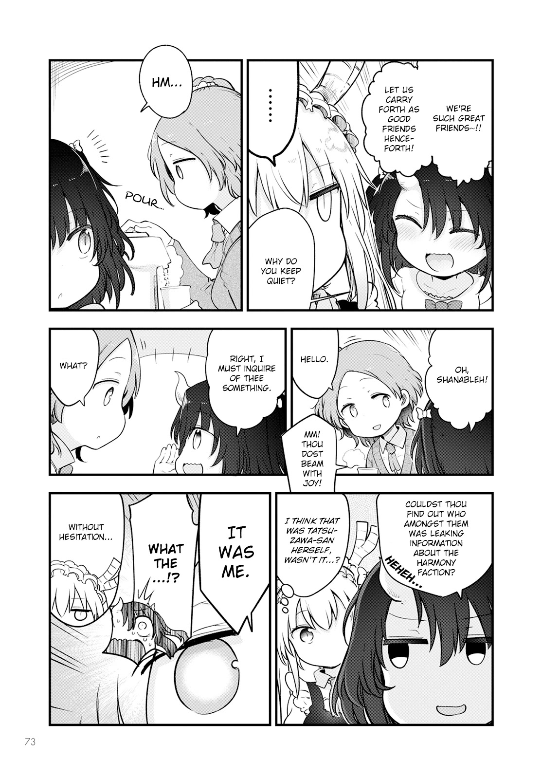 Kobayashi-san Chi no Maid Dragon Chapter 133 page 7 - Chapter 133: Elma and Her Love Interest