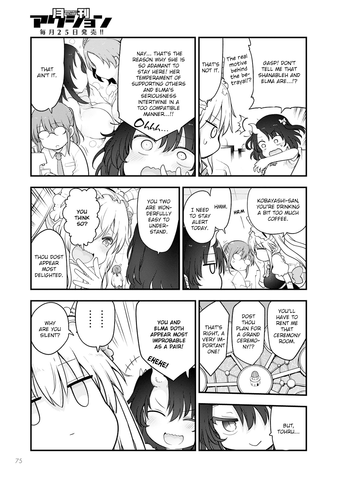 Kobayashi-san Chi no Maid Dragon Chapter 133 page 9 - Chapter 133: Elma and Her Love Interest
