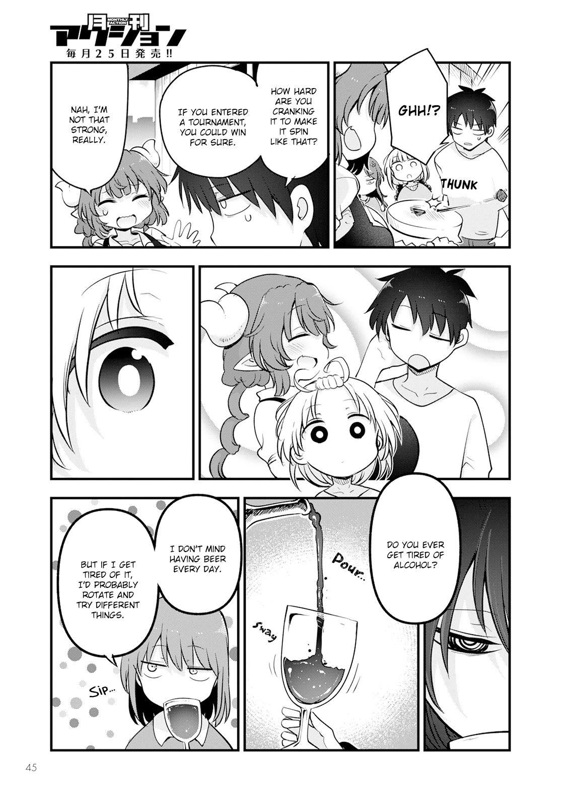 Kobayashi-san Chi no Maid Dragon Chapter 135 page 9 - Chapter 135: Kobayashi and Loki