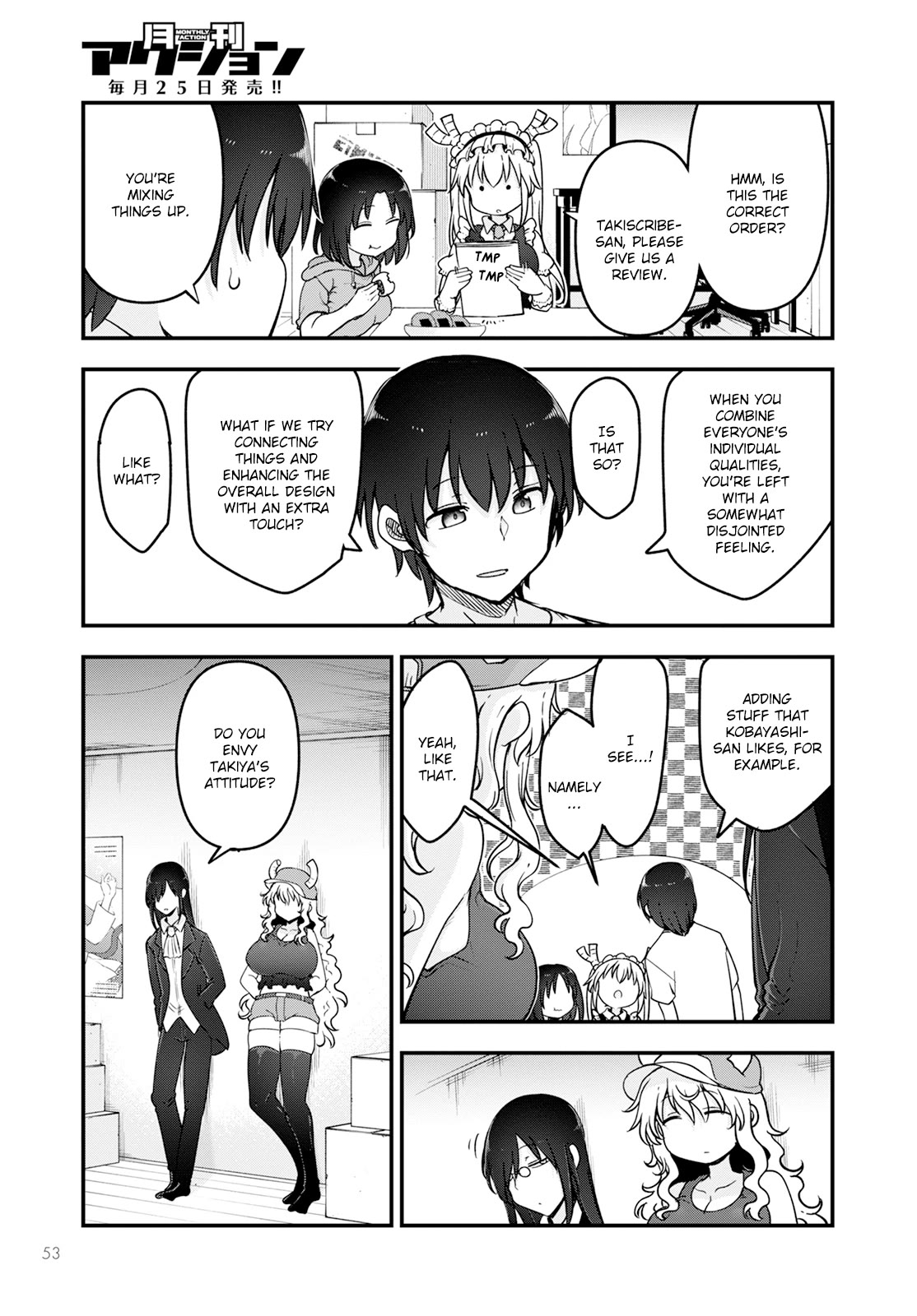 Kobayashi-san Chi no Maid Dragon Chapter 136 page 11 - Chapter 136: Tohru and Their Gamebook
