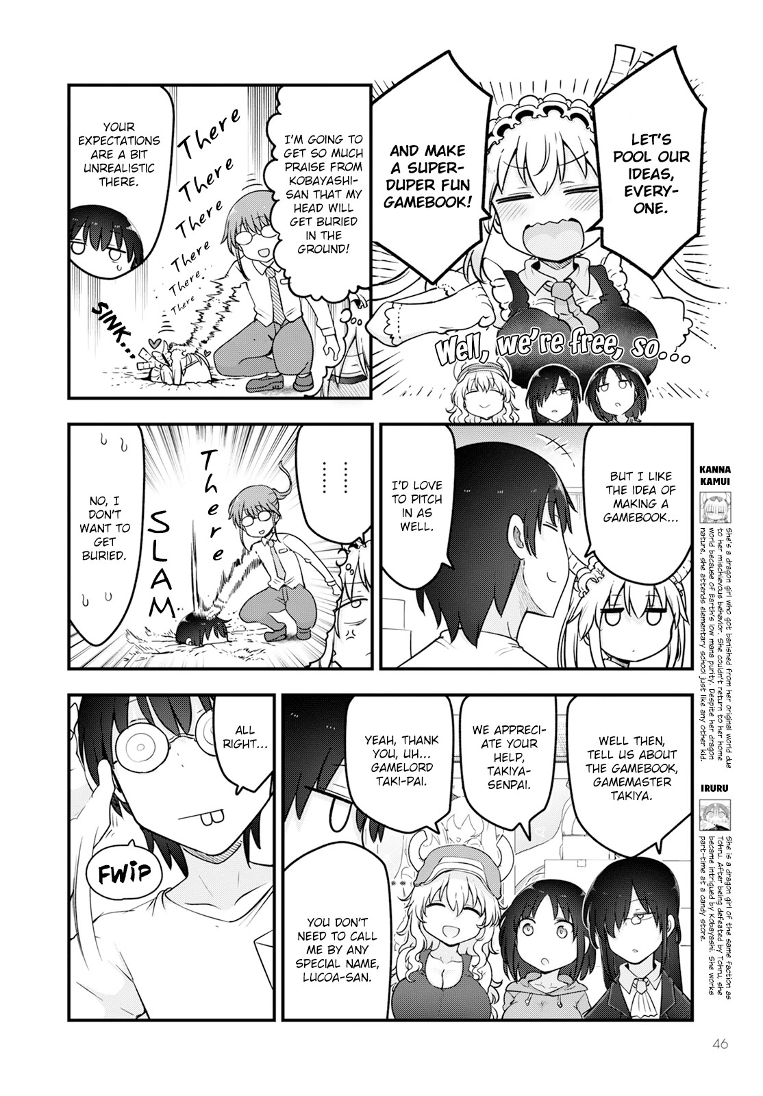 Kobayashi-san Chi no Maid Dragon Chapter 136 page 4 - Chapter 136: Tohru and Their Gamebook