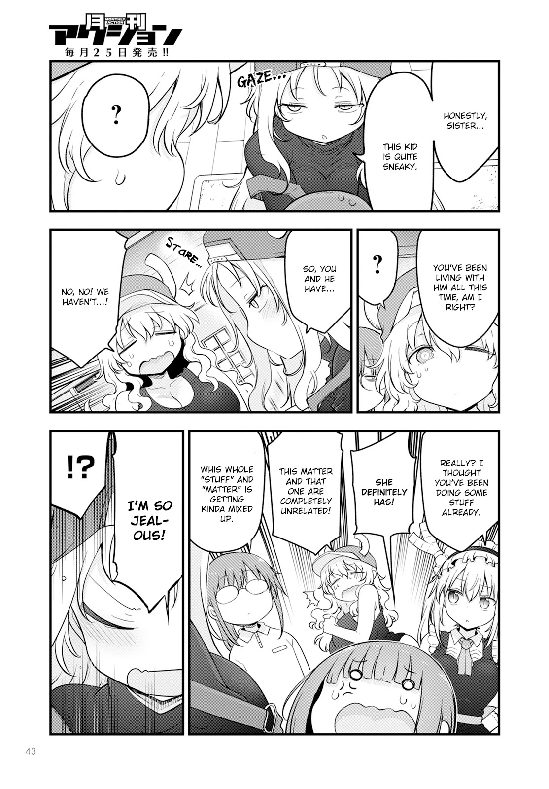 Kobayashi-san Chi no Maid Dragon Chapter 137 page 7 - Chapter 137: Lucoa and Sister