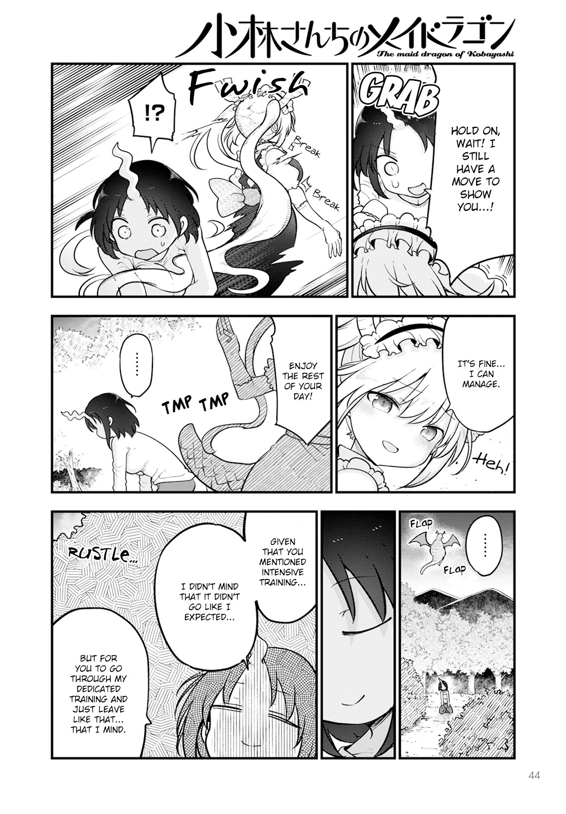 Kobayashi-san Chi no Maid Dragon Chapter 138 page 12 - Chapter 138: Elma and Skills