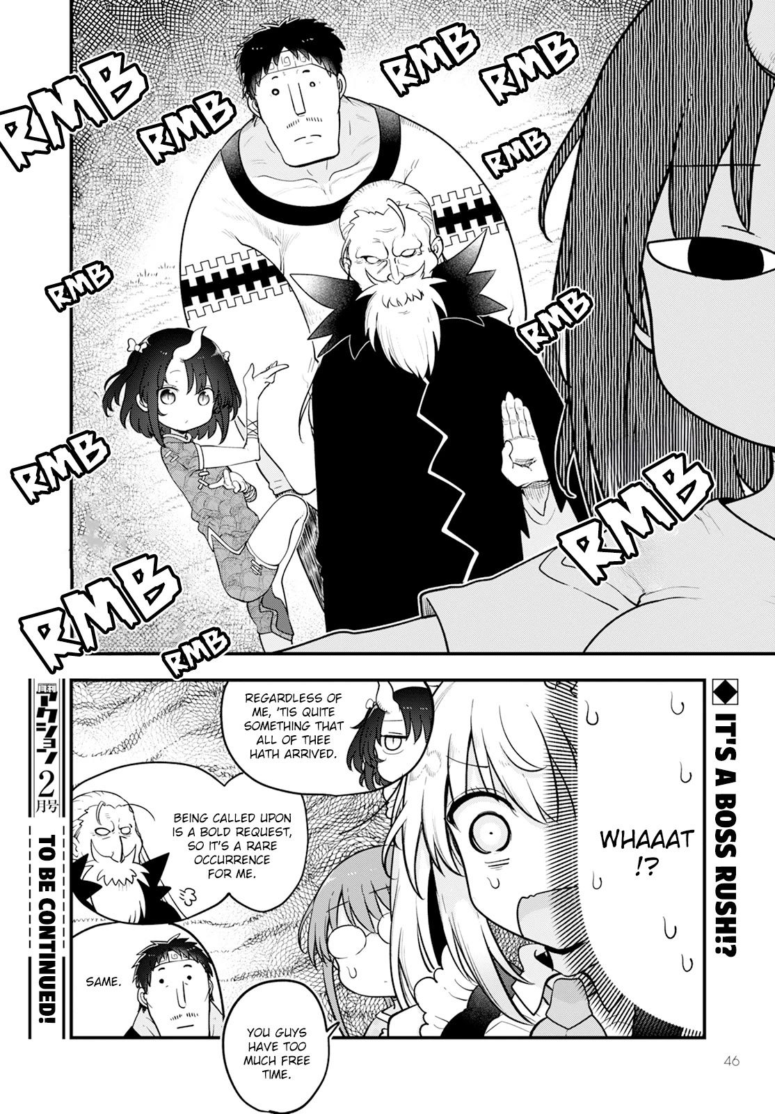 Kobayashi-san Chi no Maid Dragon Chapter 138 page 14 - Chapter 138: Elma and Skills