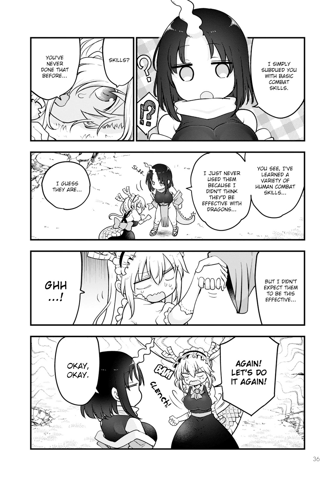 Kobayashi-san Chi no Maid Dragon Chapter 138 page 4 - Chapter 138: Elma and Skills