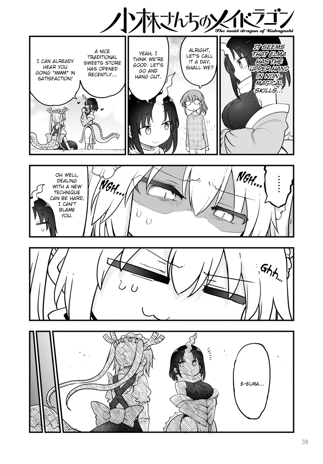 Kobayashi-san Chi no Maid Dragon Chapter 138 page 6 - Chapter 138: Elma and Skills