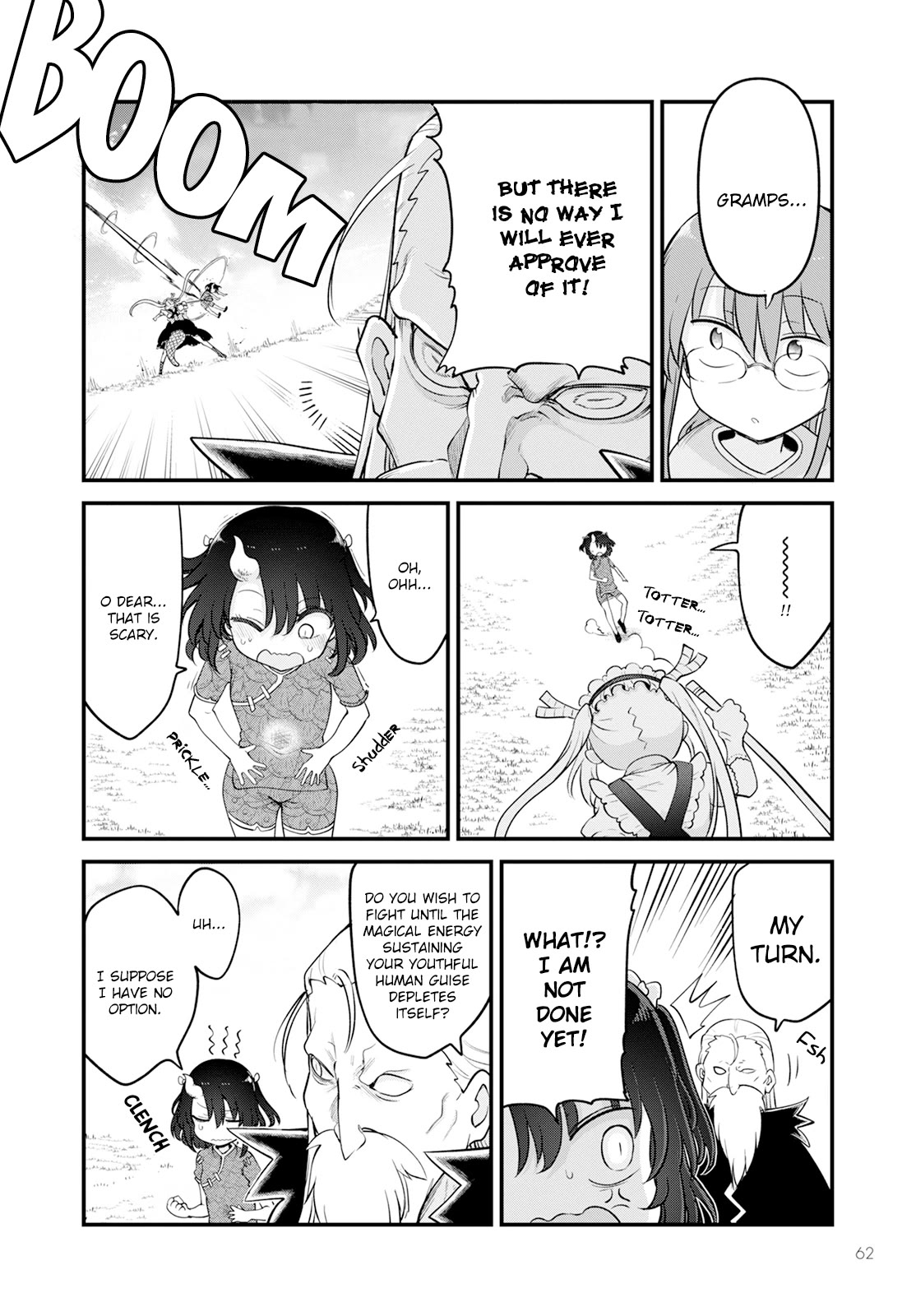 Kobayashi-san Chi no Maid Dragon Chapter 139 page 10 - Chapter 139: Tohru and Superiors