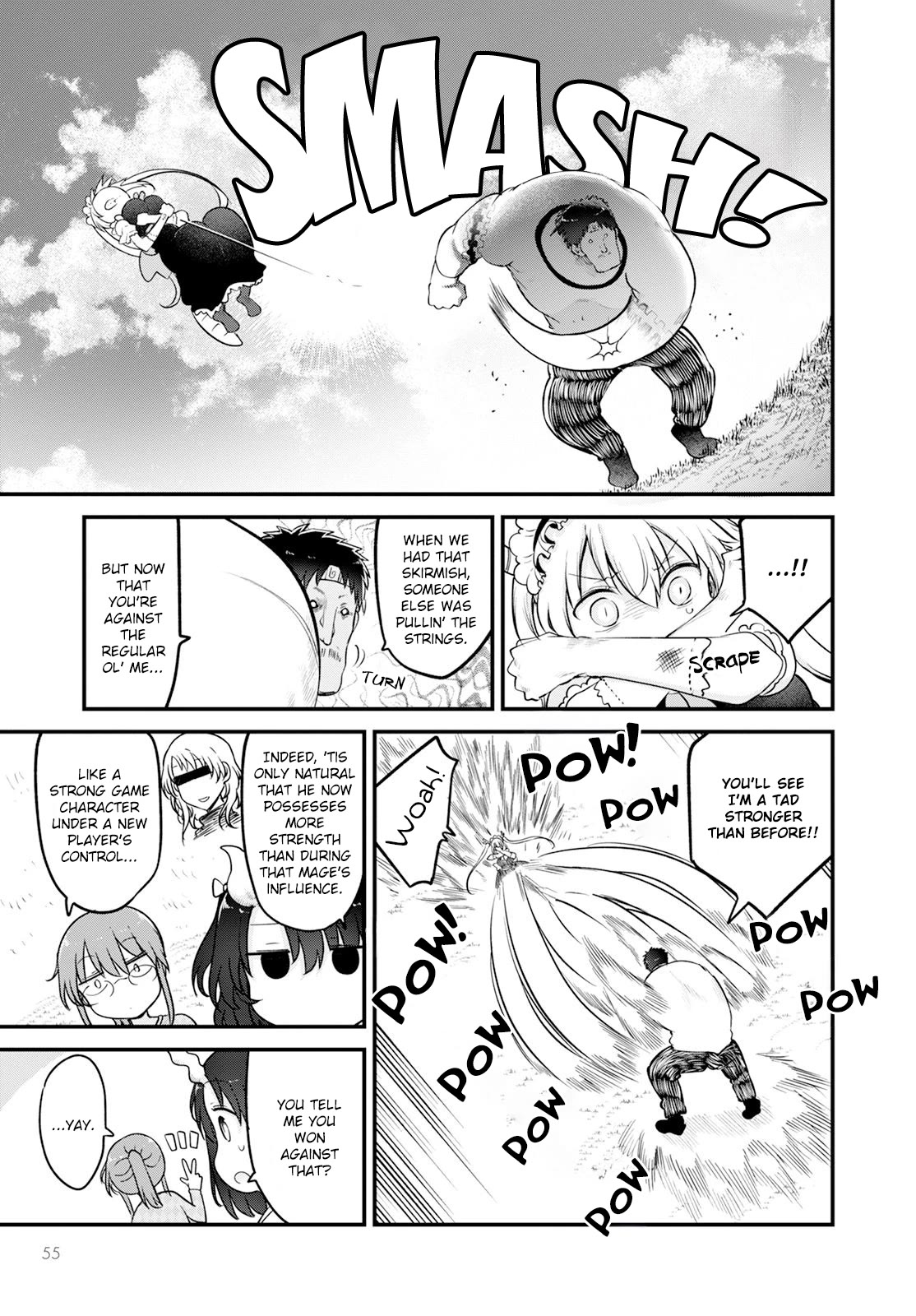 Kobayashi-san Chi no Maid Dragon Chapter 139 page 3 - Chapter 139: Tohru and Superiors