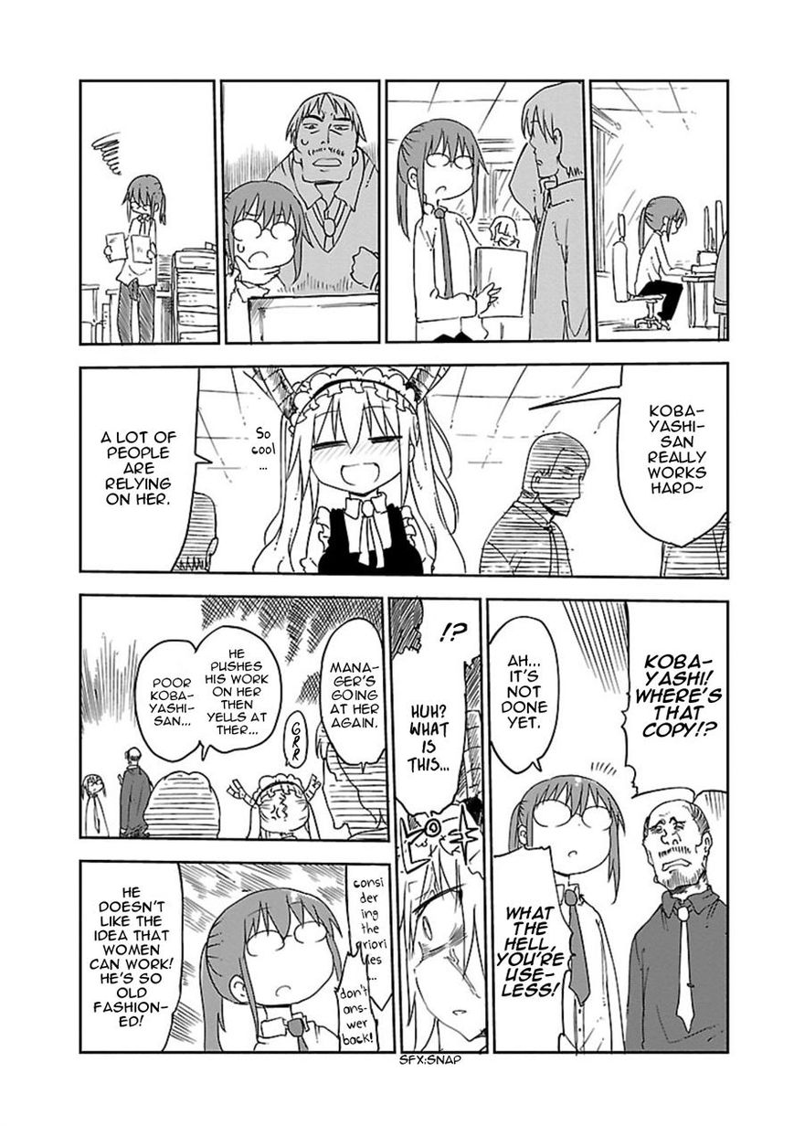 Kobayashi-san Chi no Maid Dragon Chapter 14 page 6 - Chapter 14