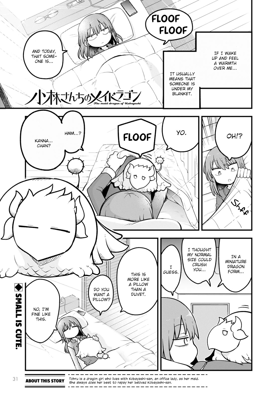 Kobayashi-san Chi no Maid Dragon Chapter 140 page 1 - Chapter 140: Dragons and Miniforms