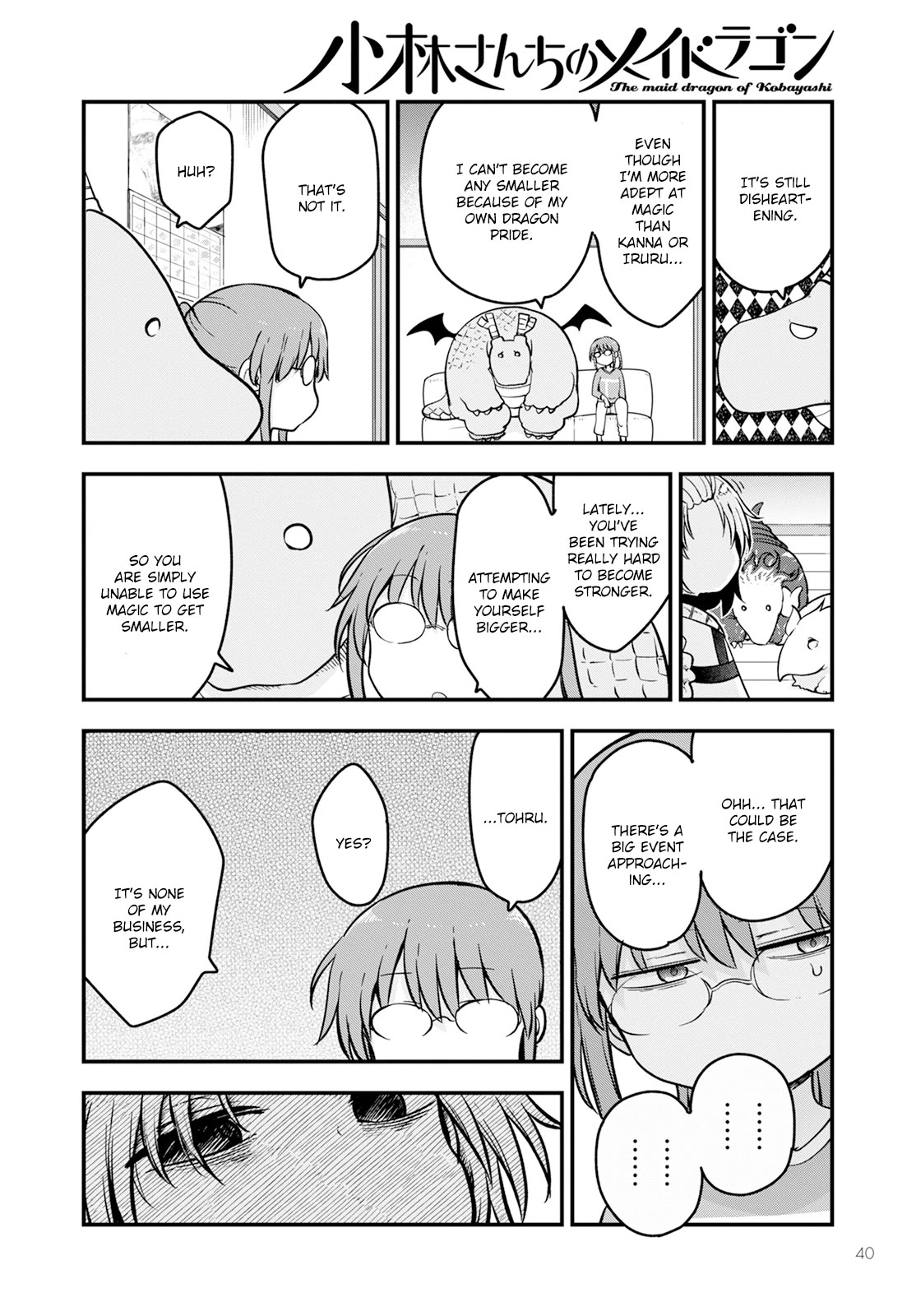 Kobayashi-san Chi no Maid Dragon Chapter 140 page 10 - Chapter 140: Dragons and Miniforms