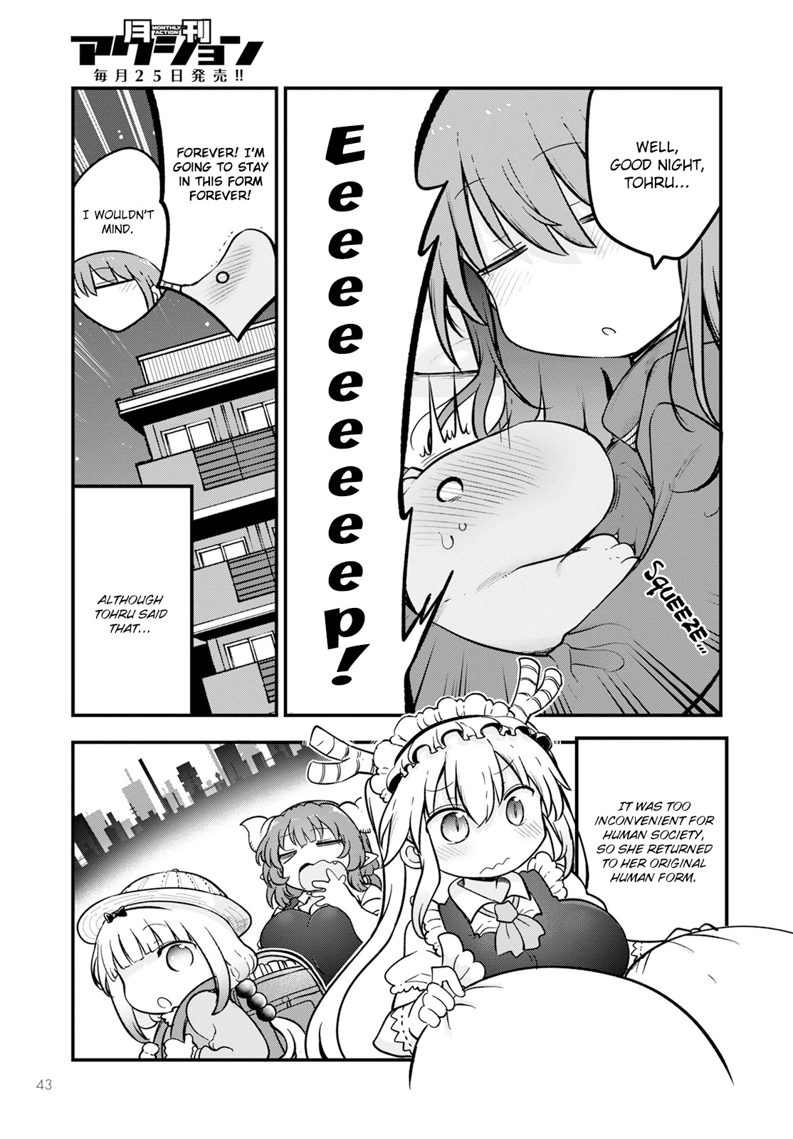 Kobayashi-san Chi no Maid Dragon Chapter 140 page 13 - Chapter 140: Dragons and Miniforms