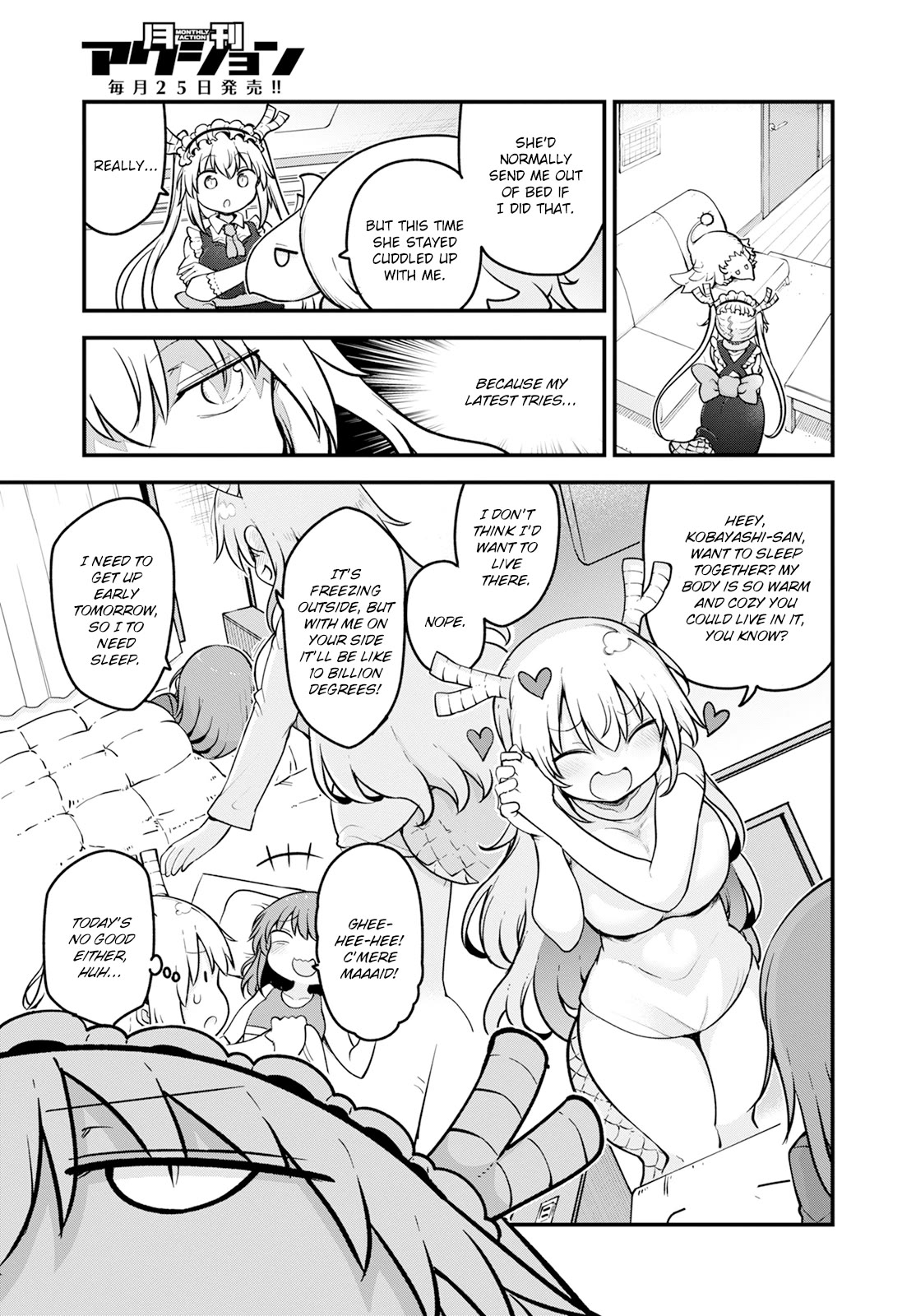 Kobayashi-san Chi no Maid Dragon Chapter 140 page 3 - Chapter 140: Dragons and Miniforms