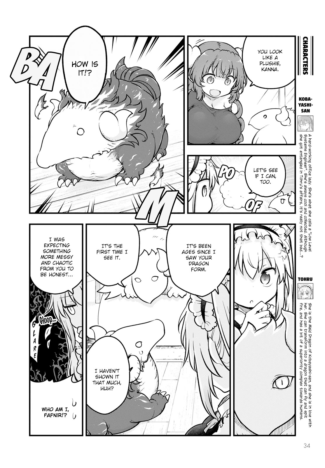 Kobayashi-san Chi no Maid Dragon Chapter 140 page 4 - Chapter 140: Dragons and Miniforms