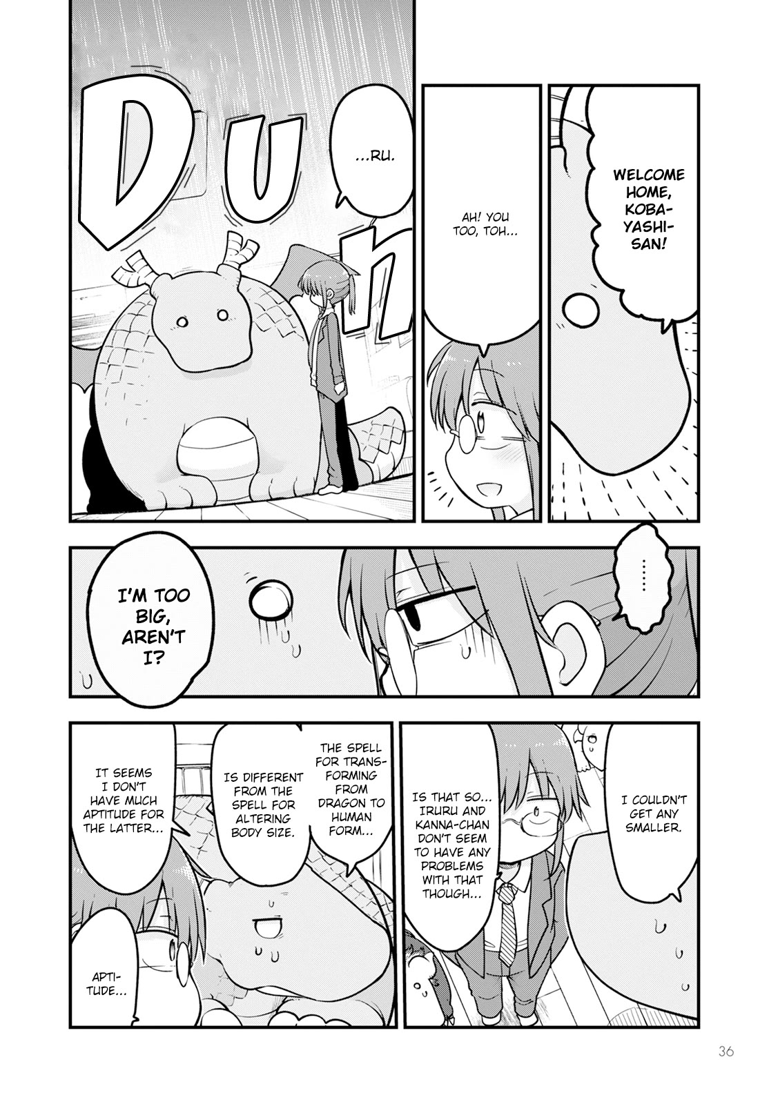 Kobayashi-san Chi no Maid Dragon Chapter 140 page 6 - Chapter 140: Dragons and Miniforms