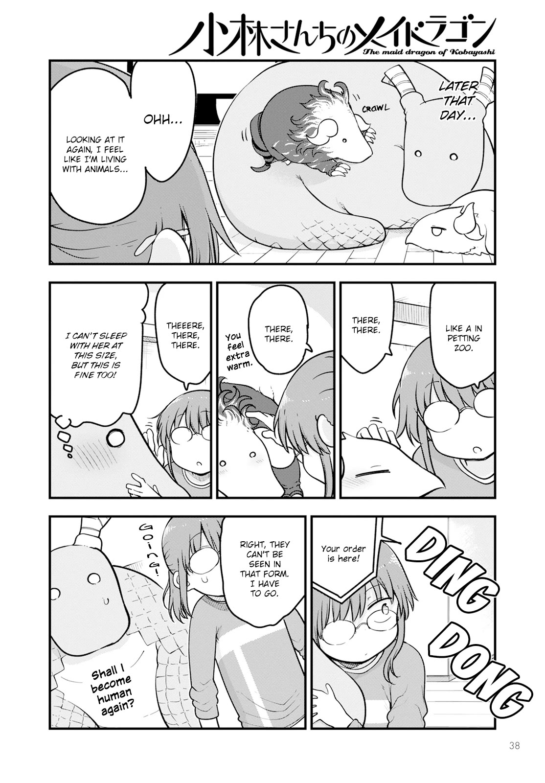Kobayashi-san Chi no Maid Dragon Chapter 140 page 8 - Chapter 140: Dragons and Miniforms