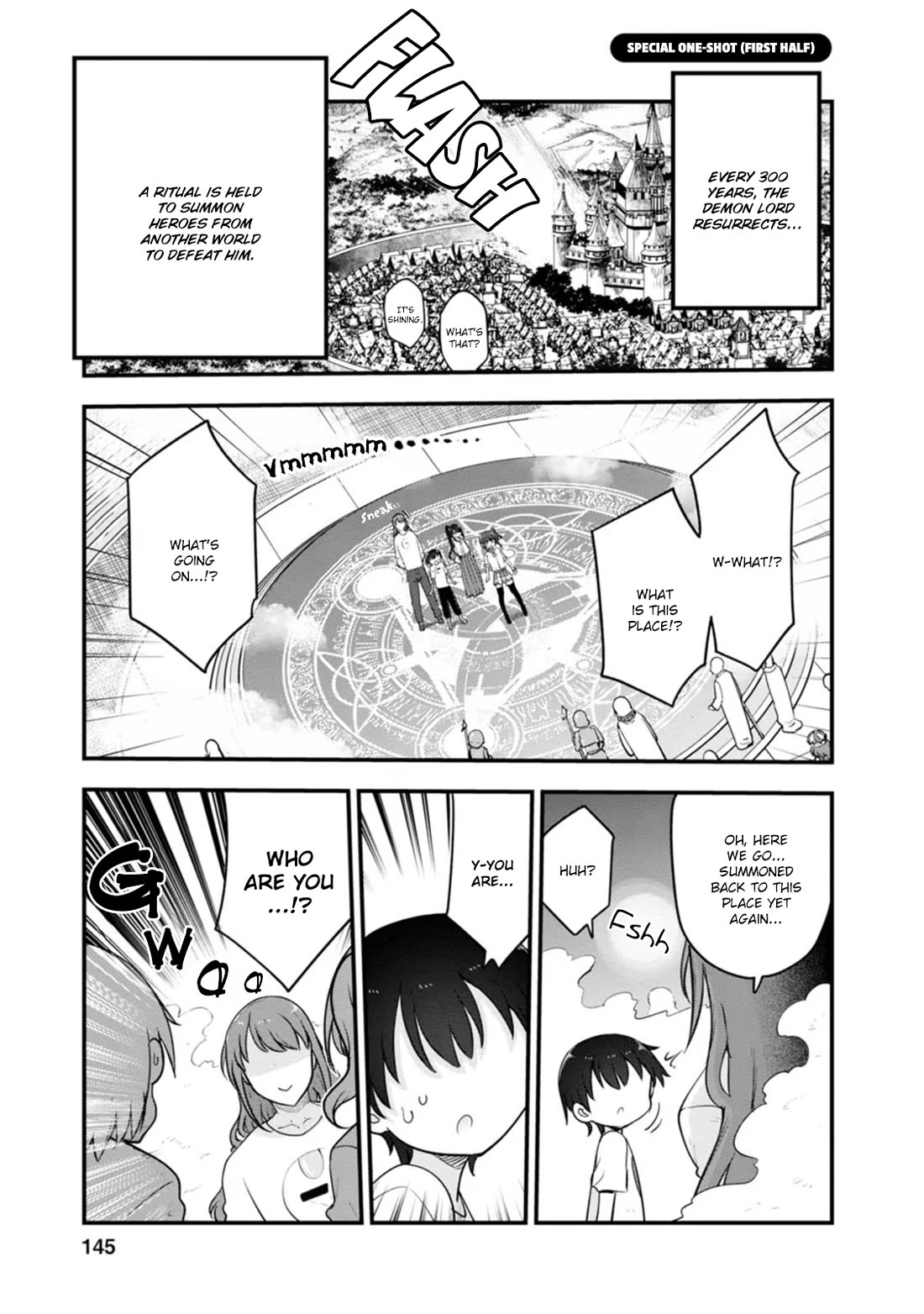 Kobayashi-san Chi no Maid Dragon Chapter 141.5 page 1 - Chapter 141.5: This Guy Is Not From Another World (First Half)