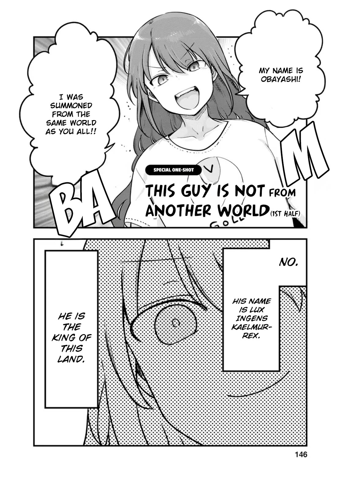 Kobayashi-san Chi no Maid Dragon Chapter 141.5 page 2 - Chapter 141.5: This Guy Is Not From Another World (First Half)