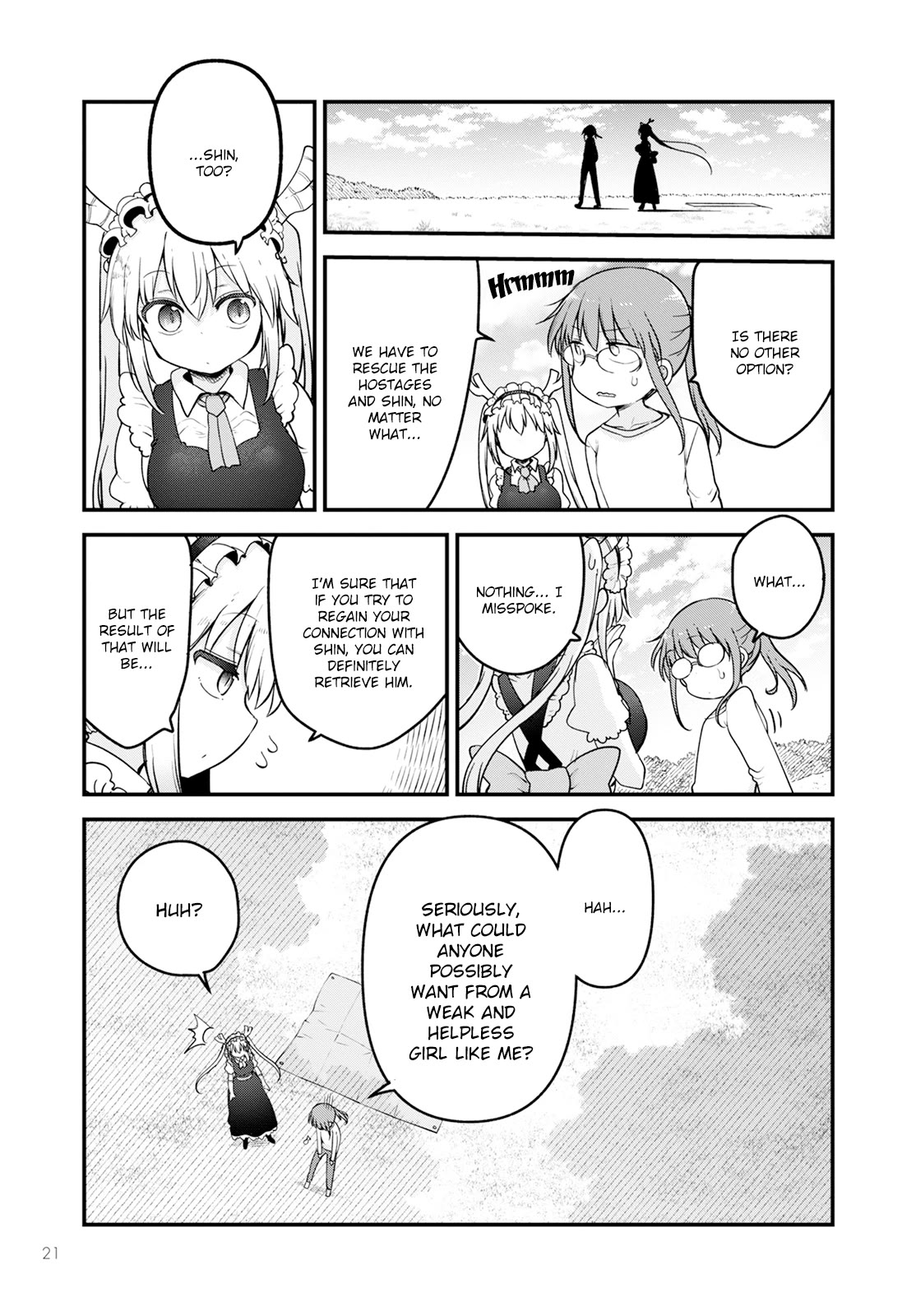 Kobayashi-san Chi no Maid Dragon Chapter 141 page 15 - Chapter 141: Kobayashi and Loki II