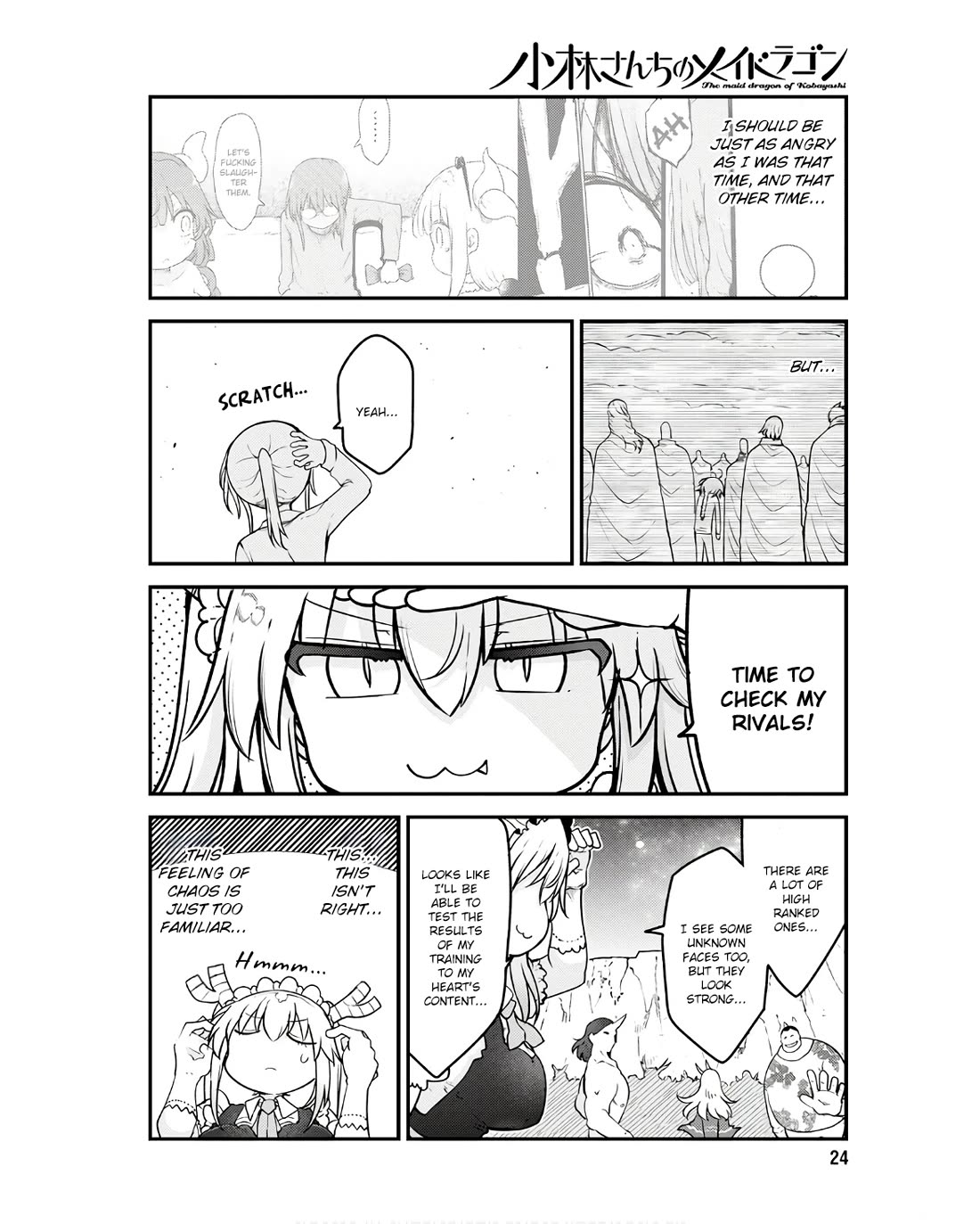 Kobayashi-san Chi no Maid Dragon Chapter 142 page 10 - Chapter 142: Tohru and The Ceremony of Power