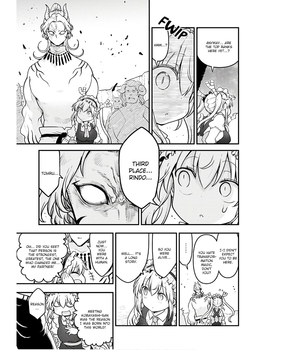 Kobayashi-san Chi no Maid Dragon Chapter 142 page 11 - Chapter 142: Tohru and The Ceremony of Power