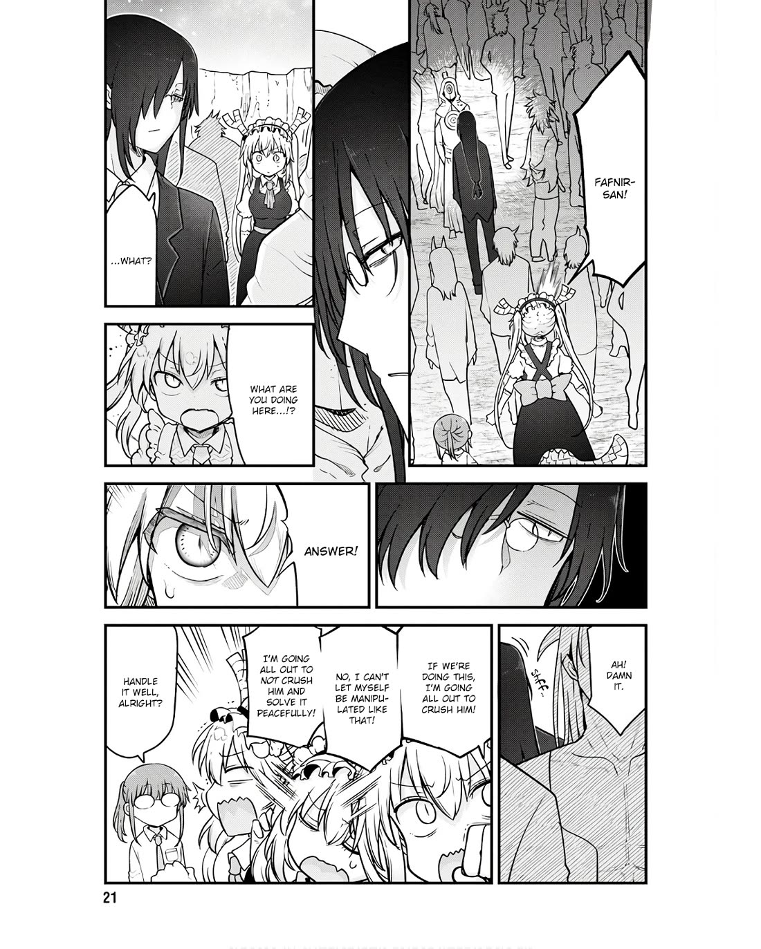 Kobayashi-san Chi no Maid Dragon Chapter 142 page 7 - Chapter 142: Tohru and The Ceremony of Power