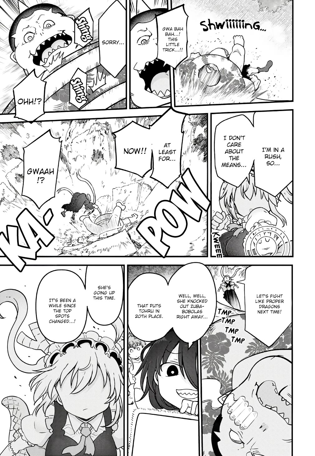 Kobayashi-san Chi no Maid Dragon Chapter 143 page 12 - Chapter 143: Tohru and The Ceremony of Power II